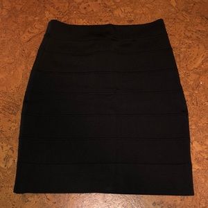Black Suzy Shier Skirt